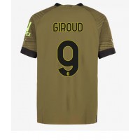 Dres AC Milan Olivier Giroud #9 Rezervni 2022-23 Kratak Rukav